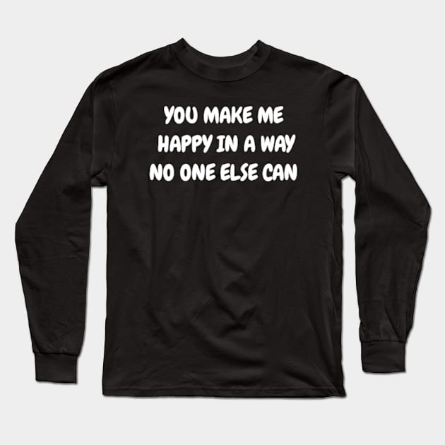 Your Happiness is My Bliss Long Sleeve T-Shirt by coralwire